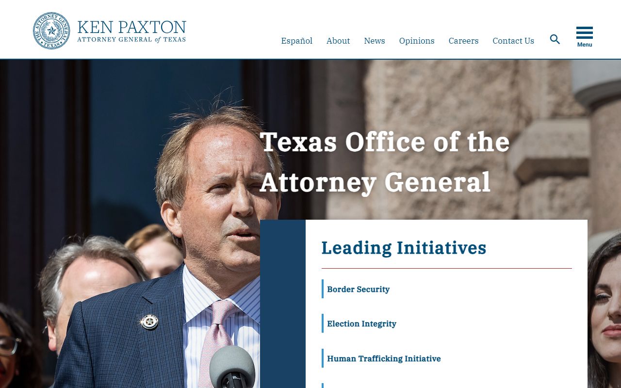 Texas Attorney General open records page for Texas traffic court records access